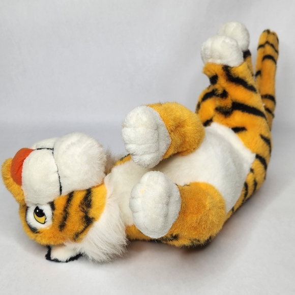 Vintage 1992 Disney Aladdin Rajah Plush Tiger Mattel - Picture 4 of 5